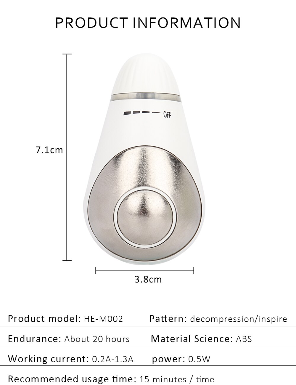Microcurrent Sleep Aid Device Sleep Holding Sleep Aid Instrument Hypnosis Instrument Pressure Relief Relax Massager USB Charging