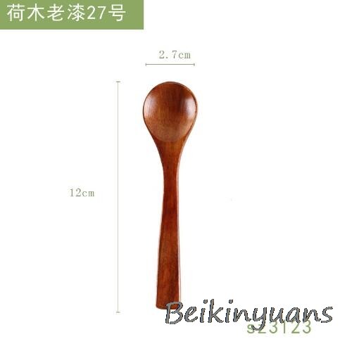 Bébé fait main cuillère en bois naturel en bois aromatisé lait enfant alimentation bébé produits: SZ3123