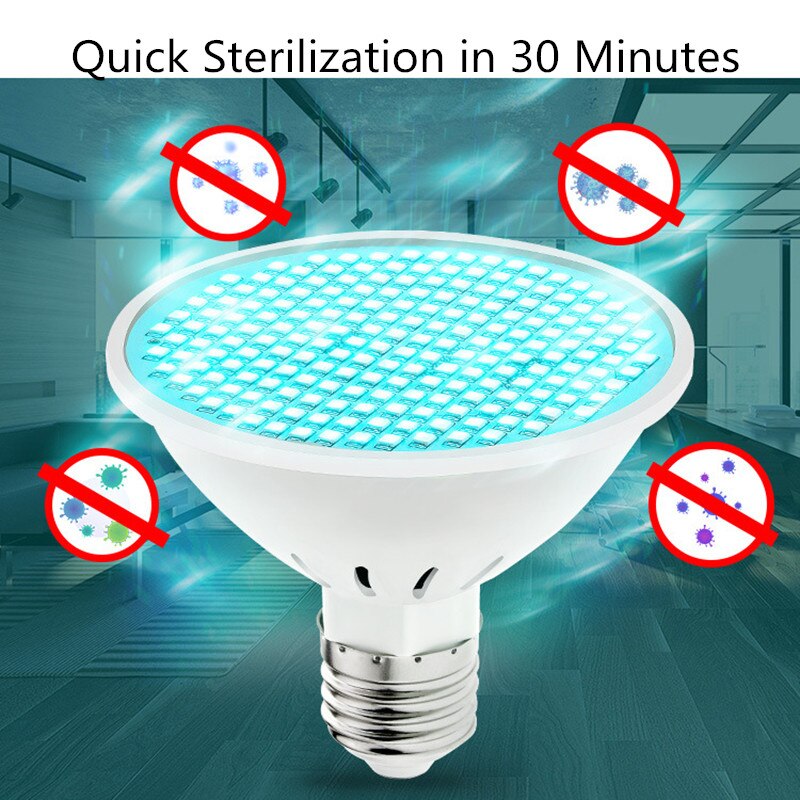 390nm UV lampe germicide E27 Ultraviolet UVC lumière ampoule de maïs désinfection lampe stérilisation LED lumières maison propre tuer les acariens