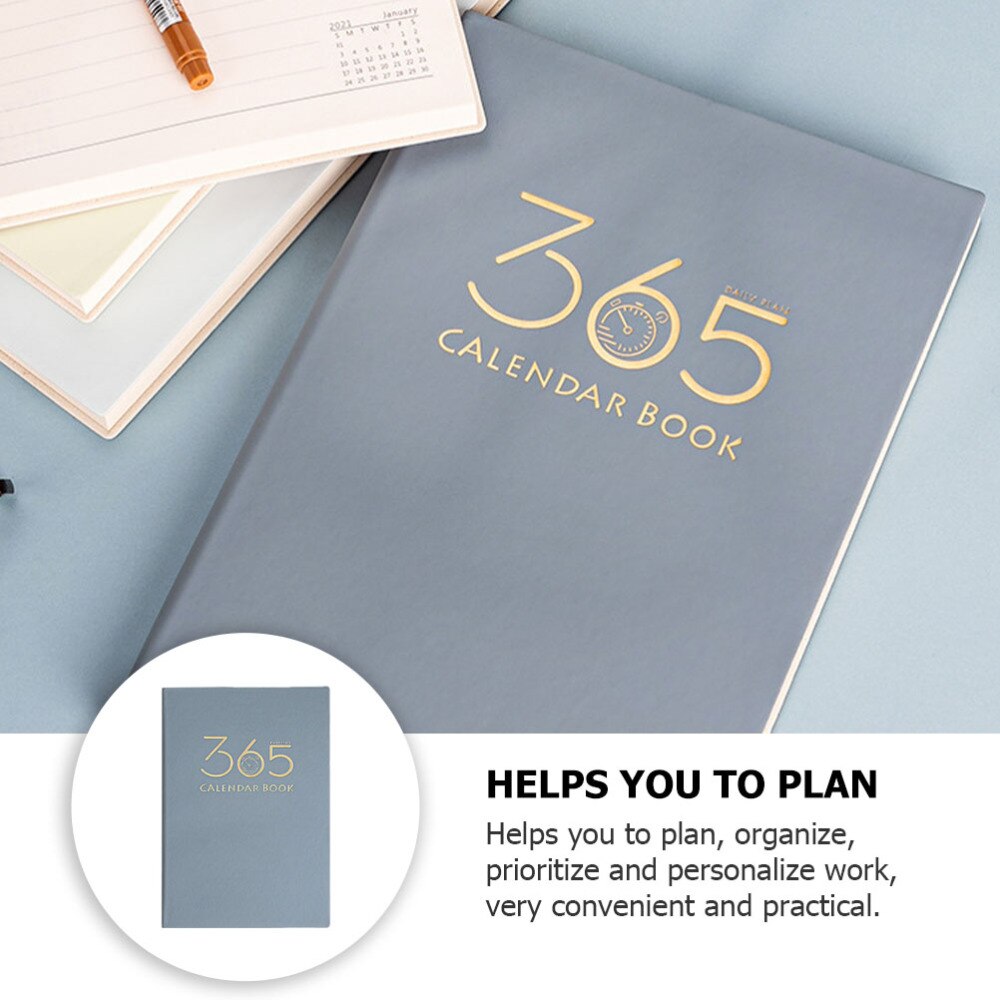 1Pc Daily Planning Notepad Schedule Book Planning Handbook Daily Planner