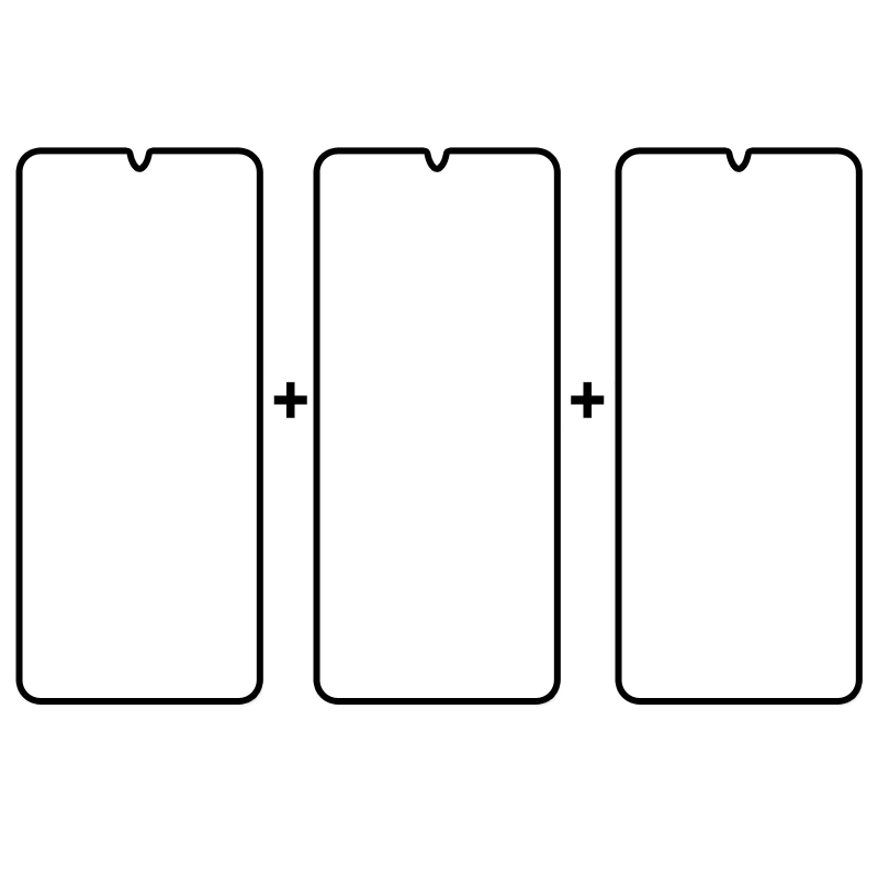 Protecteur d'écran pour Honor X8b X8a X8, couverture complète, verre de protection pour téléphone, film d'objectif de caméra, Guatemala: Or / Bundle 20