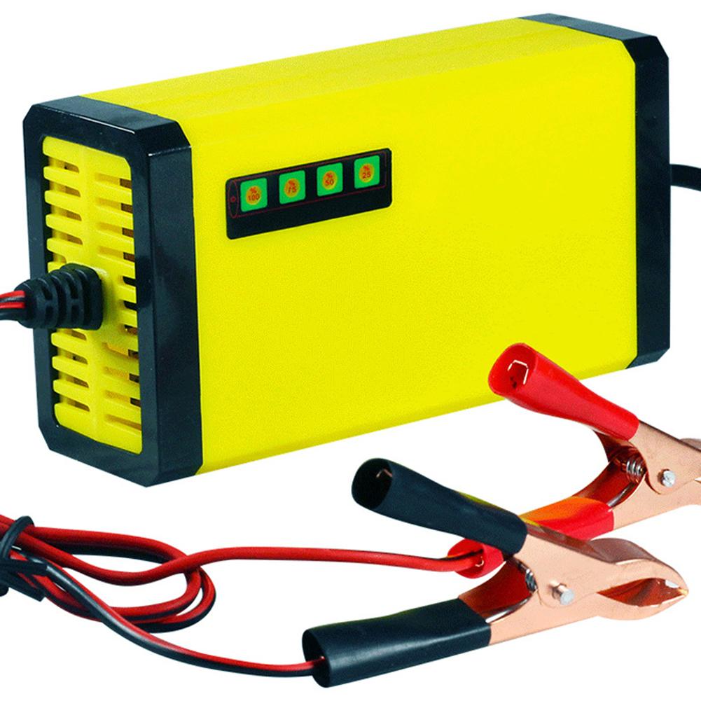 Portable 12V 2A Power Supply LED Display Auto Car Motor Battery Charger Adapter