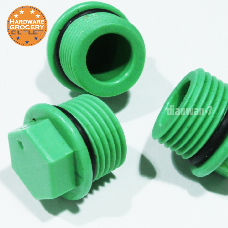 PPR Plastic Male Plug For Water 20pcs