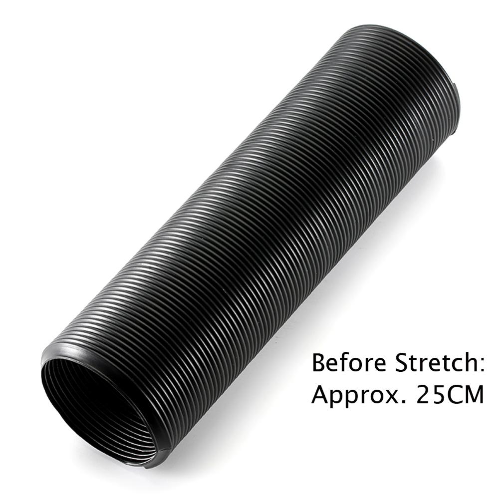 Durable 63/75mm Car Air Intake Pipe Flexible Auto Engine Air Hose Car Air Filter Intake Cold Air Ducting Feed Hose Pipe Black