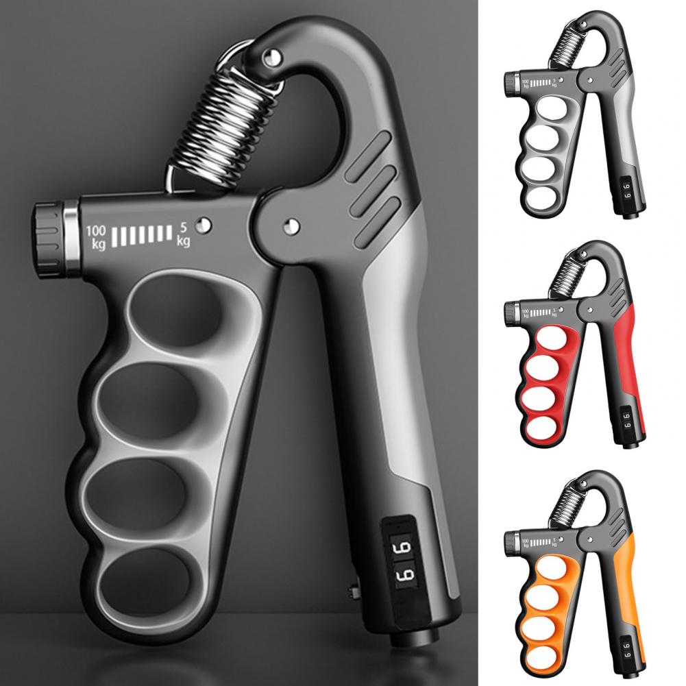Handgreeptrainer Verstelbare handgreepsterktetrainer voor heren Dames Mechanische onderarmtrainer met weerstand voor grip
