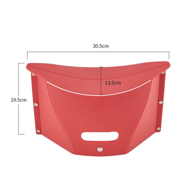 ultra-thin folding stool outdoor equipment picnic stool fishing stool plastic folding stool can be used as a file bag