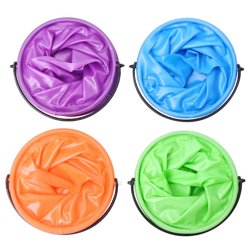 Hoge Capaciteit Opvouwbare Plastic Schilderij Borstel Wassen Emmer Wassen Pen Vat Student Tekening Penselenbakje Voor School Art Tool