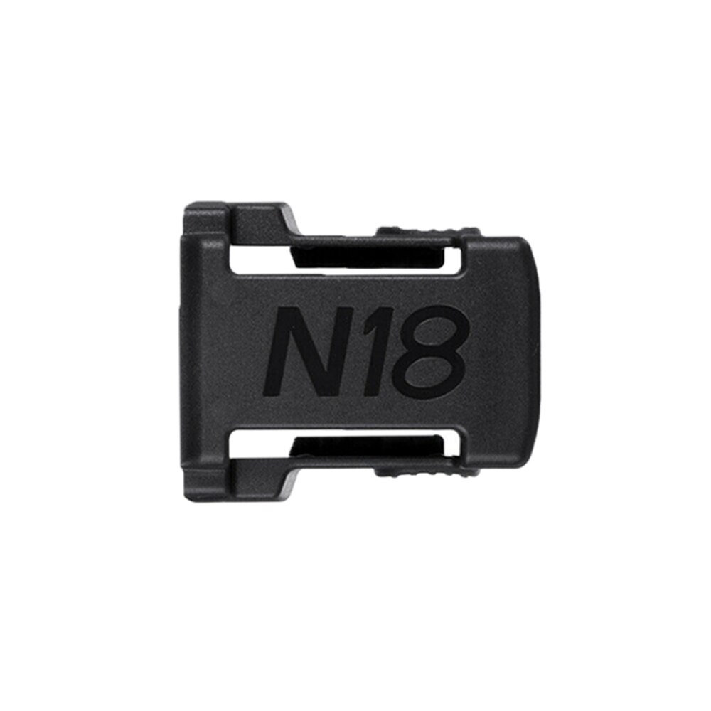 2 stk batteriholder til milwaukee batterifeste dockholder passer til  m18 48-11-1850 18v montere holder deksel dockklips rød svart: 1 pc svarte