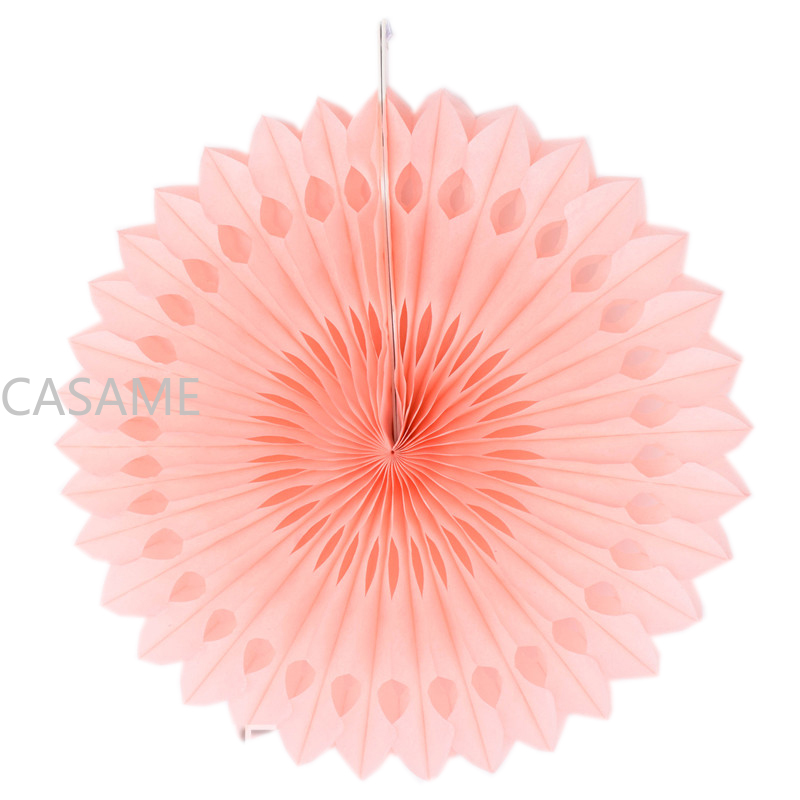 5Pcs Kleur Tissue Papier Cut-Out Papier Fans Pinwheels Opknoping Bloem Papier Ambachten Voor Wedding Party Verjaardag Decor levert: plum