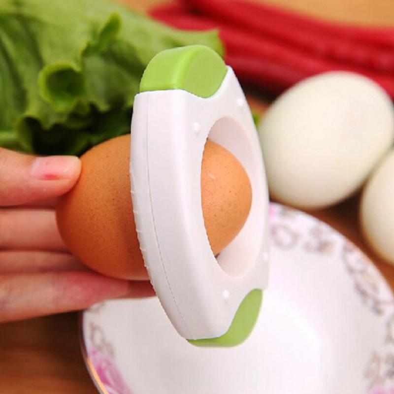 1Pcs Ei Opener Gekookt Ei Shell Topper Cutter Opener Multifunctionele Roestvrij Staal Ei Opener Thuis Keuken Ei Opener Tool