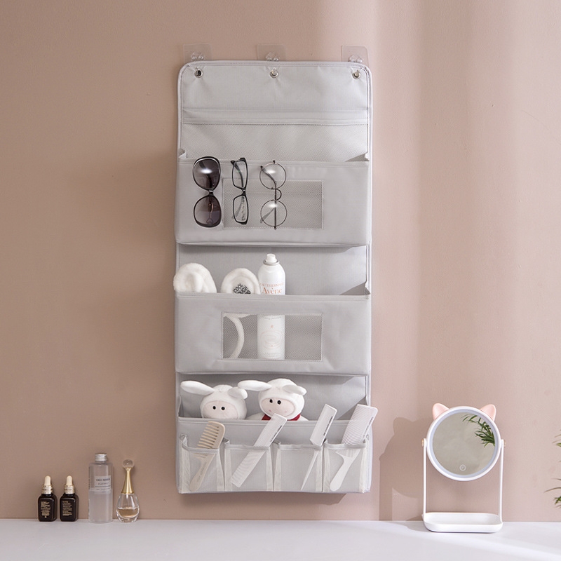 3 poches De Rangement en Sac Vêtements Pour armoire penderie Organisateur Placard Sac De Rangement Salle De Bain Magazine fourre-tout Organizador Pochette