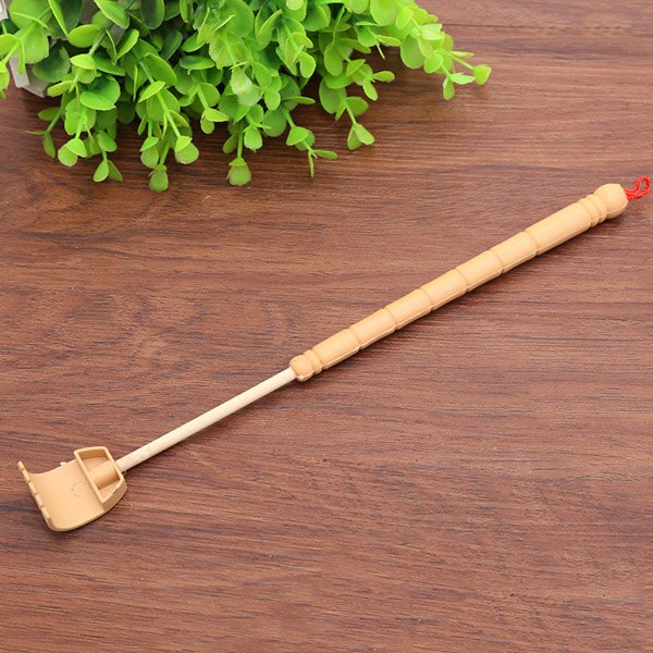 Extendable Back Scratcher Bamboo Wooden Telescopic Flexible Anti Itch Self Massager Claw Extender 19.5-30.5cm NShopping