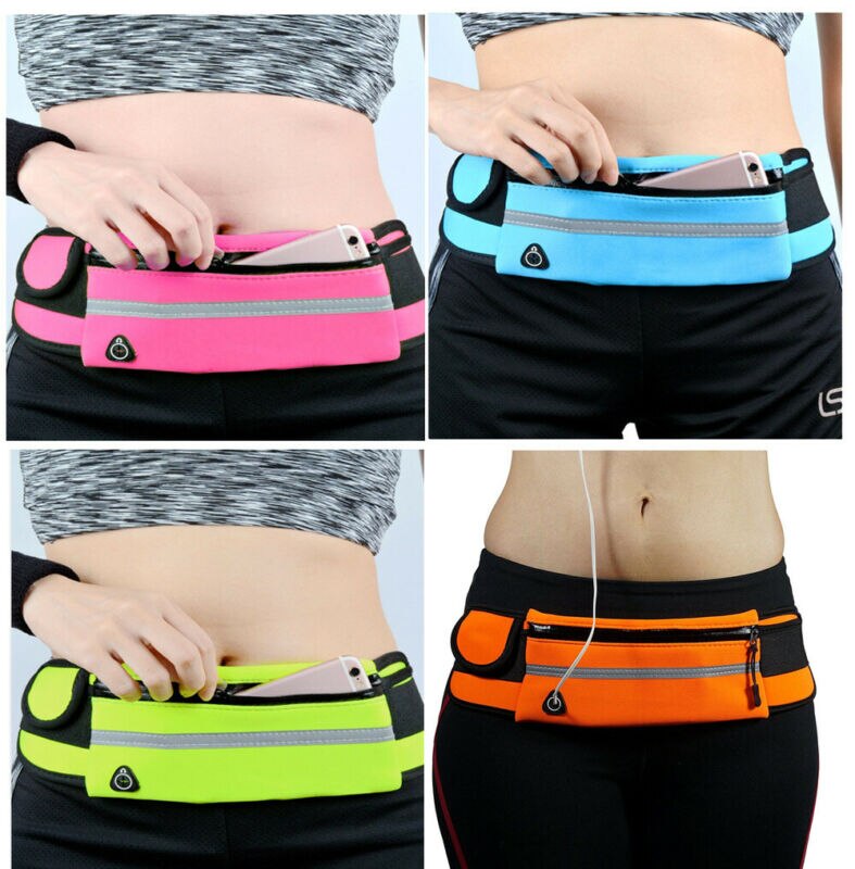 Proworks Running Belt Gym Taille Pouch Lopers Bum Bag Jogging Telefoon Houder Dames Taille Packs