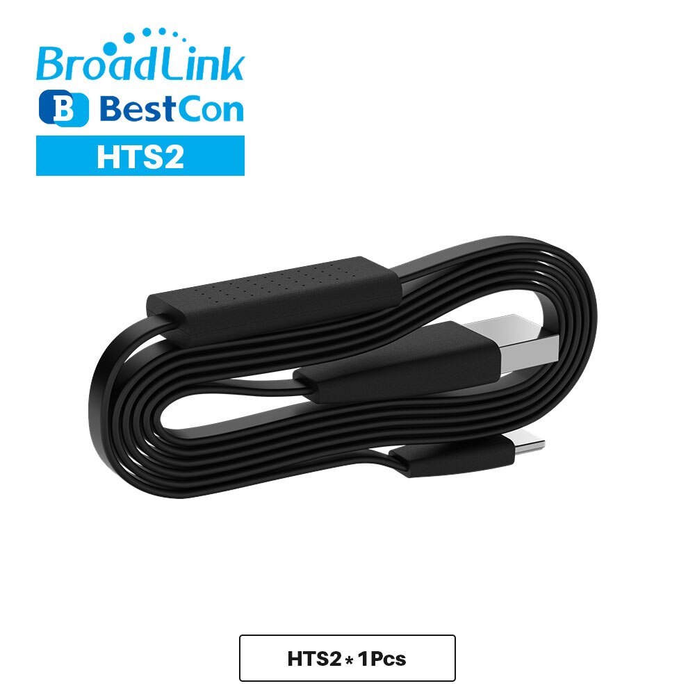 Broadlink lämpötila- ja kosteusanturi lisävaruste usb-kaapeli hts 2 toimii  rm4 pro tai  rm4 miniälykkään kaukosäätimen kanssa: 1 kpl