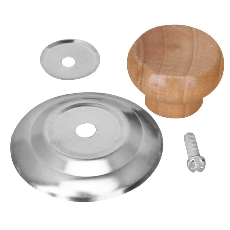 Pot Deksel Handvat Universele Pan Cover Knop Kookgerei Vervanging Accessoires Holding Knop Schroef Pot Deksel Handgreep Keuken Accessoires: 2