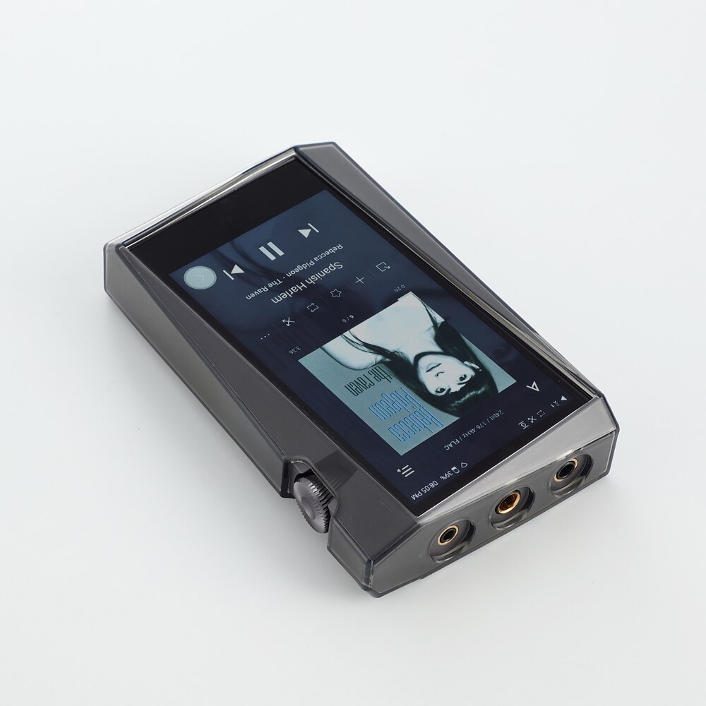 Soft Tpu Beschermende Huid Case Cover Voor Iriver Astell &amp; Kern Een &amp; Norma SR25 Mkii Met Voor-en Achterkant screen Protector Gehard Glas