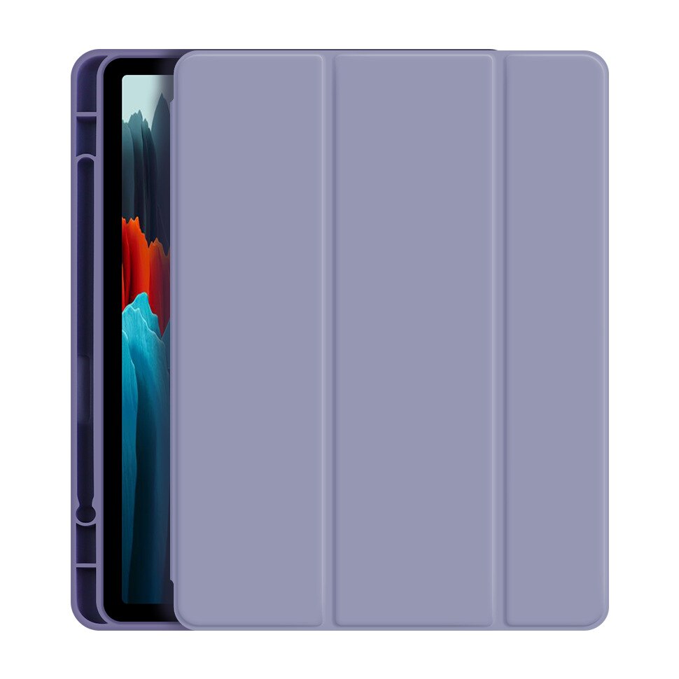 For Samsung Galaxy Tab S7 FE LTE 12.4&quot; PLUS case for Samsung Tab S7 11 Case with Pencil holder S8 PLUS 12.4 Cover Auto Sleep