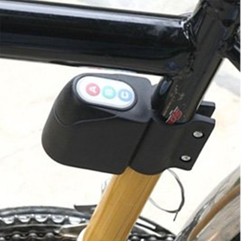 Wireless Alarm Bicycle Mountain Bike Anti Theft Device Prevent Loss Security Waterproof Black Anti-theft Device