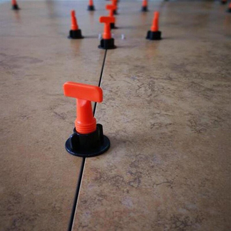 50Pcs T-Lock Pliers Tool Level Tile Leveling System Positioning Tools