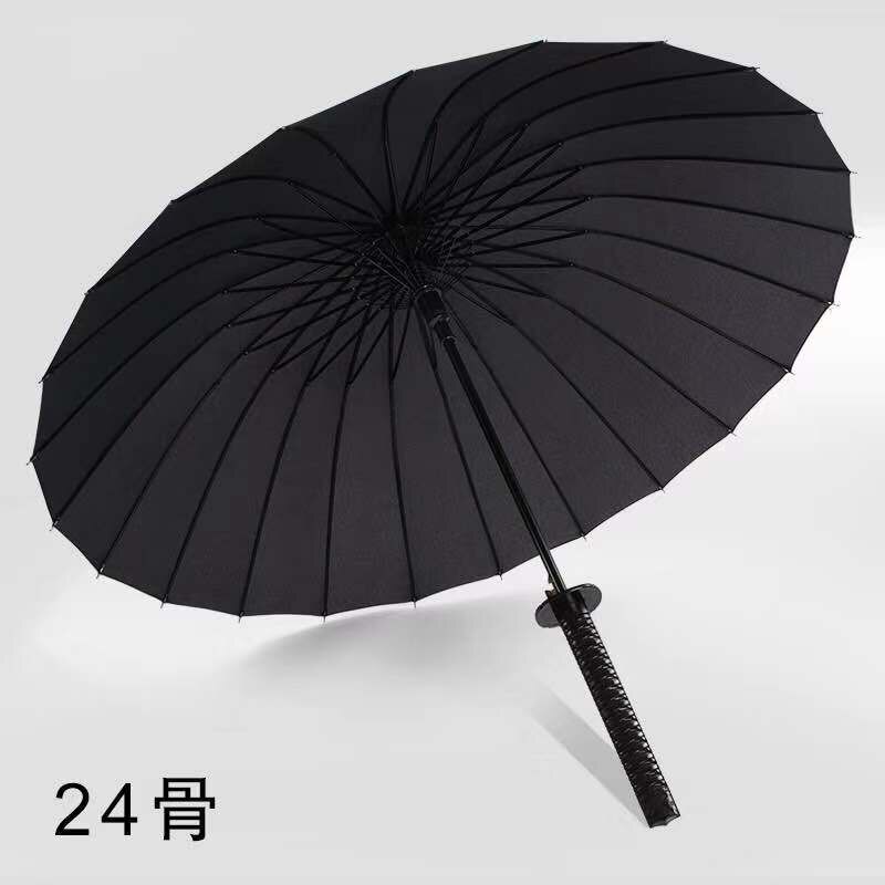 Schwert Katana Regenschirm Langen Griff Große Uv Schutz Winddicht Geschäft Regenschirm Guarda Chuva Haushalt Handelswaren BD50UU