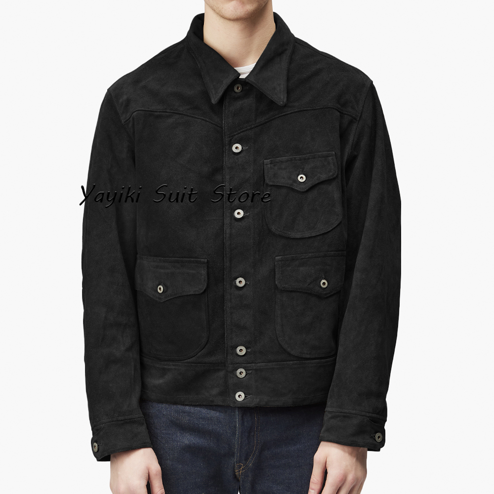 Man Coats for Men Men's Suede Jacket in Coats and Jackets for Suit Mens Suits Luxury Man Coat Blazers Male & ، Full