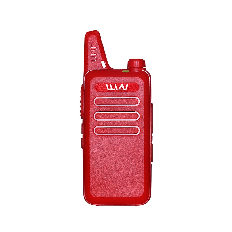 WLN-MINI transceptor de mano KD-C1 KDC1 UHF, Radio bidireccional, comunicador, estación de radio HF, cb, mi-ni, Walkie Talkie, WLN, KD, C1: Standard--Red