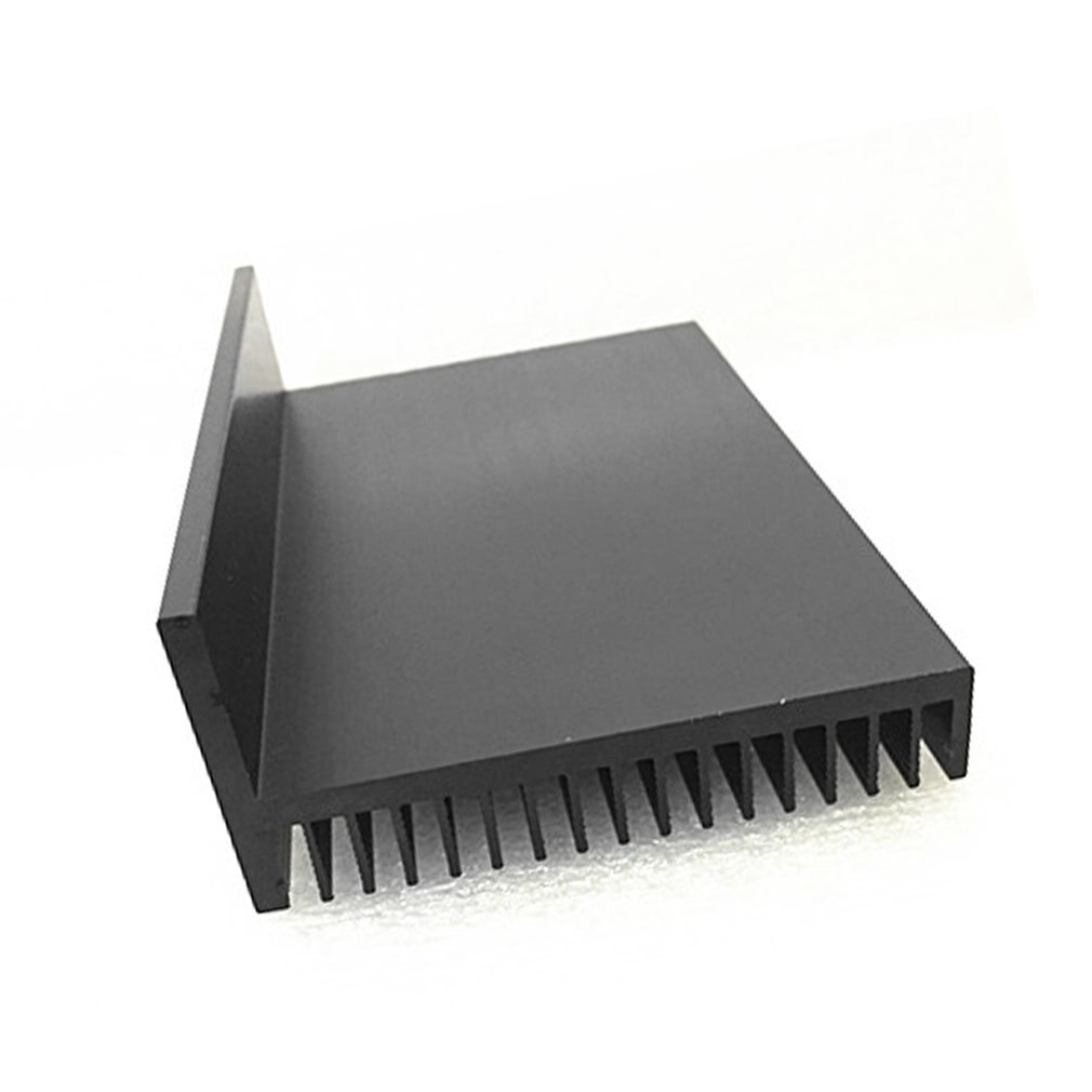Jadeshay Warmtekoellichaam, 1 stuk aluminium koellichaam voor halfgeleiderapparaten met led-lichttransistor, 300 x 140 x 20 mm, wit