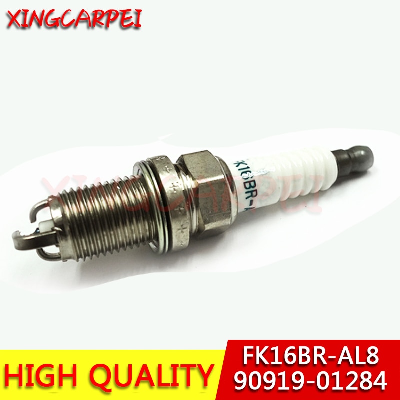 4 stuks oem  fk16br-al8 90919-01284 iridium bougie voor toyota sienta nhp 170 prius nhp 10 fk16 bral 8 9091901284