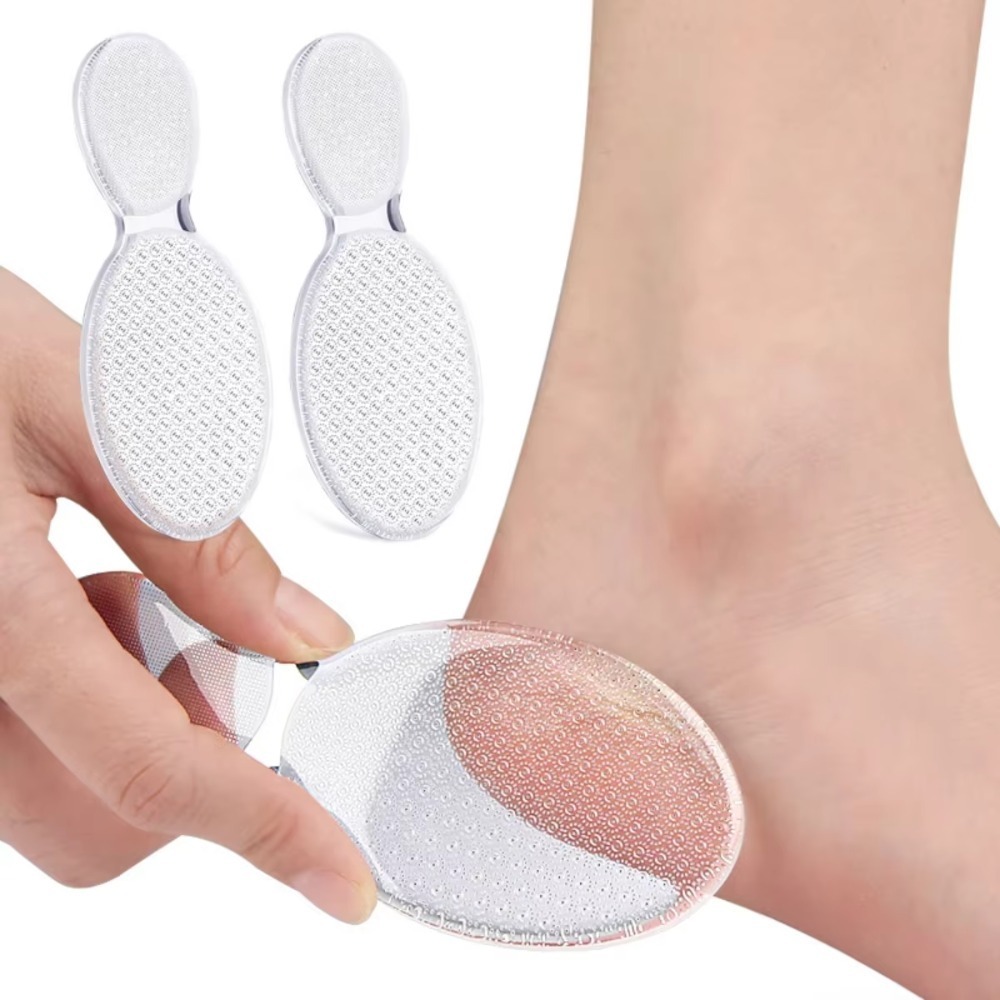 1 Pc Nano Glas Dubbelzijdig Voetrasp Hak Bestand Harde Dode Huid Eelt Remover Exfoliërende Pedicure Zorg Voet bestand Beauty Tools