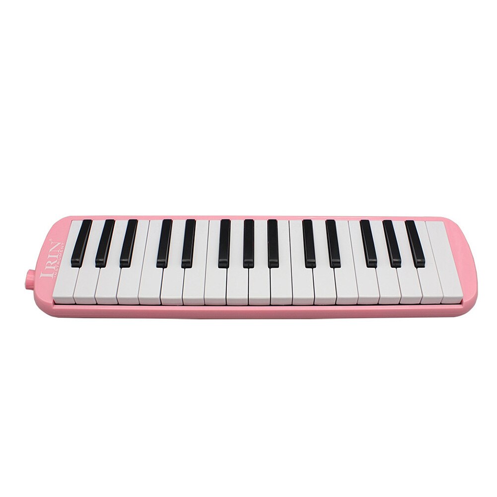 32 Key Portable Tone Piano Mouth Organ Harmonica Pianica Melodica Classroom Beginners Adults Playing Musical Instruments: Pink