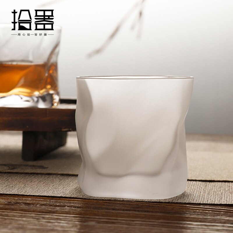 Varmebestandig Glasskål - Gjennomsiktig Kopp til Te og Vin - Japansk Stil