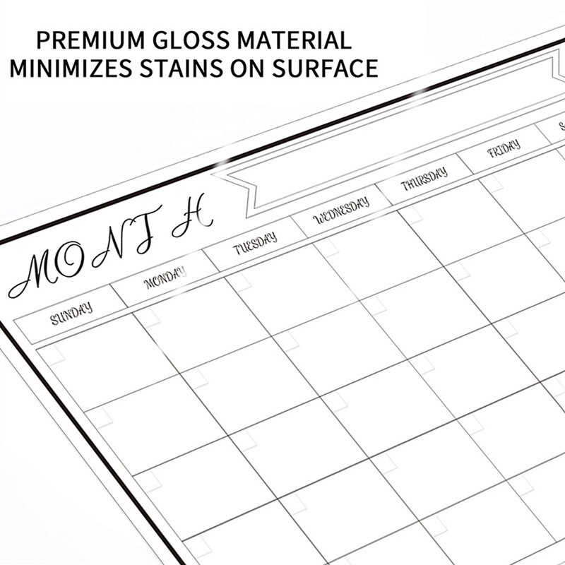 Office Day Week And Month Planner Magnetic Schedule Whiteboard Week Planner Set For Office School Home Refrigerator Stickers