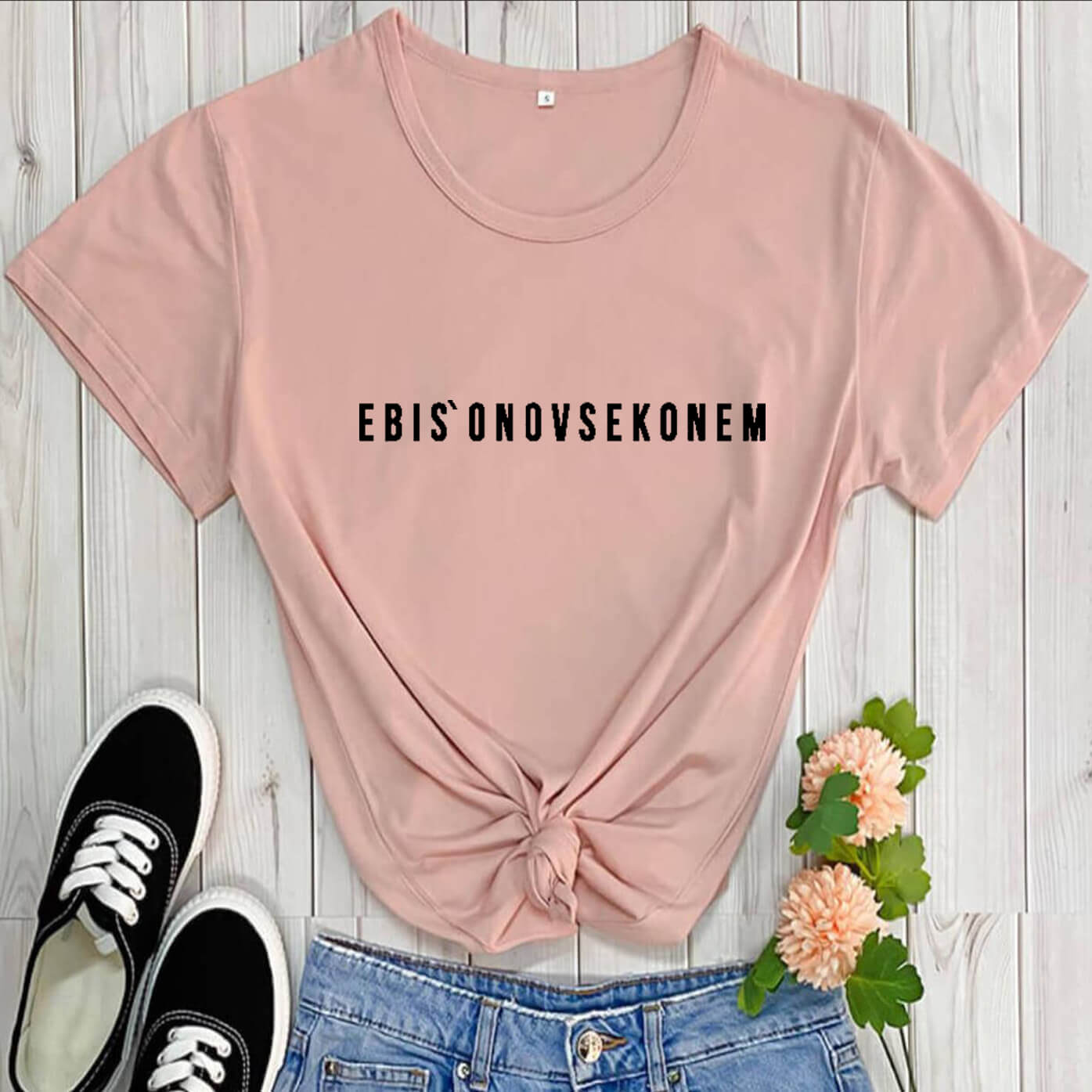 Russische Brief Print 100% Katoen Zomer Vrouwen T-shirt Herfst Vrouwelijke Shirts Casual O-hals Korte Mouw Tops Hipster Tumblr tee
