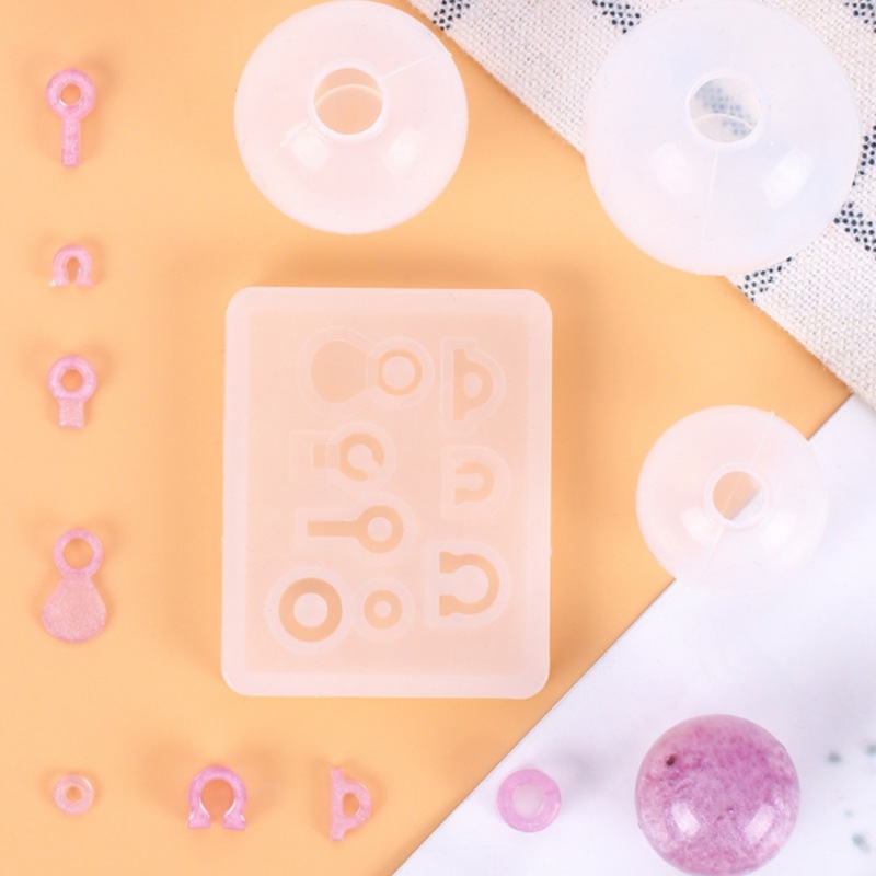 Spherical resin molds 4pcs Crystal Epoxy Epoxy Mould Handmade Jewelry Decoration Sphere Mold