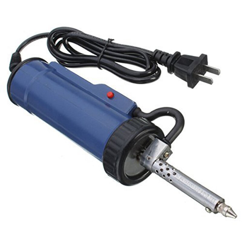 Draagbare Automatische Tin Elektrische Vacuüm Soldeer Sucker Desolderen Machine 220V 30W Elektrische Tin Zuigapparaat Eu Met Nozzle