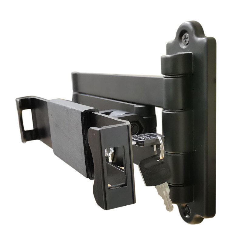 7-10.1 inch android tablet vesa wall mount security articulating lock mounting dispaly bracket for Samsung 10" for Surface pro