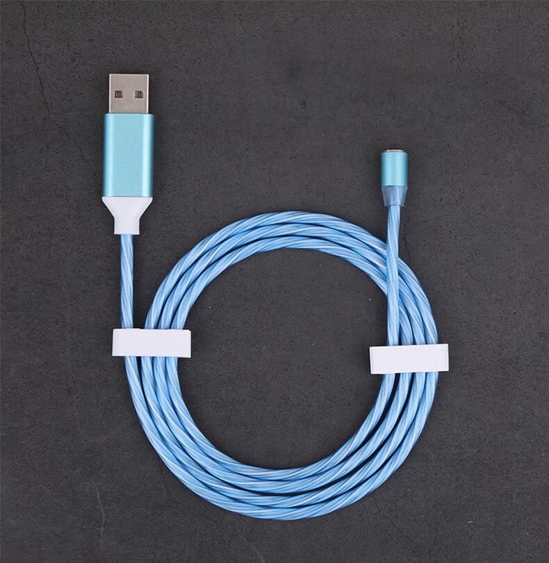 Magnetische datakabel: Alleen kabel blauw
