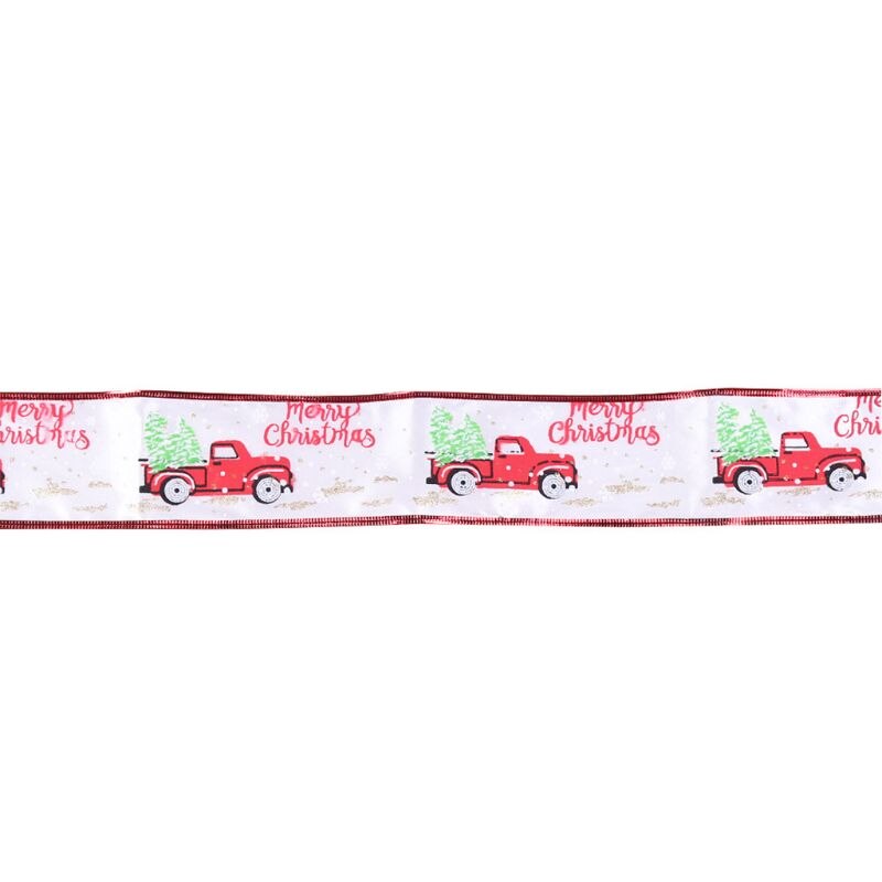 Cintas decorativas navideñas de 10M de longitud, cinta de satén en polvo, cintas artesanales, decoración de árbol de Navidad, fabricación de lazos: Blanco