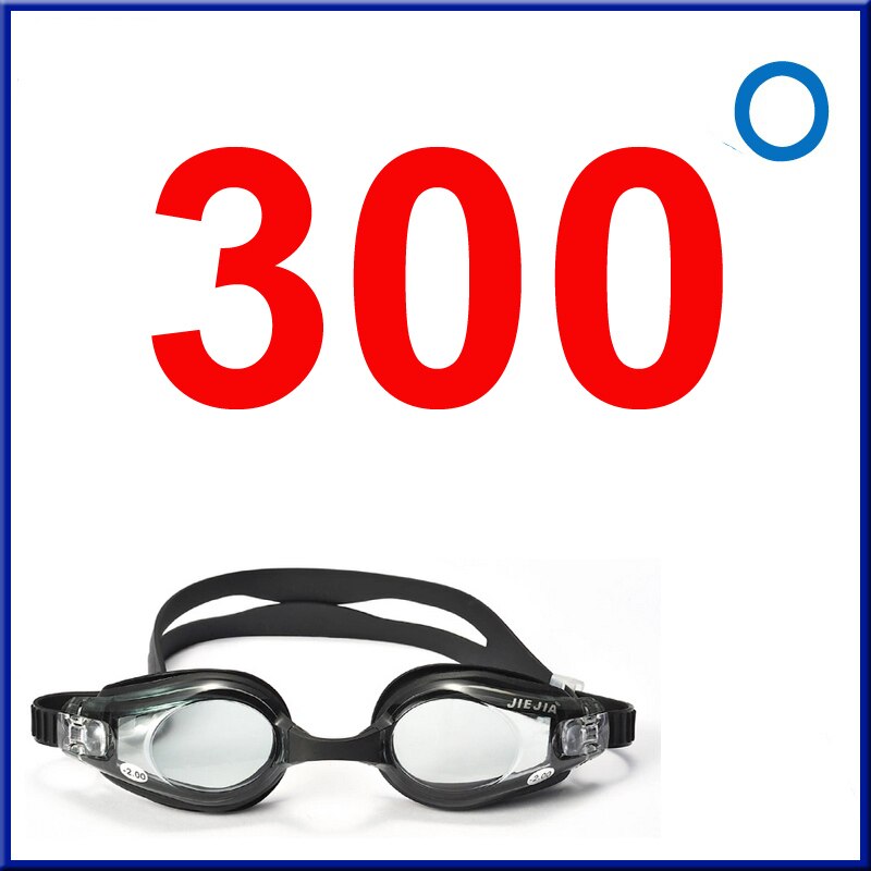 Jiejia Profesional Bijziendheid Zwembril Voor Mannen, Anti-Fog Waterdicht,, Anti Uv, bril Voor Zwemmen Set,: myopia -3.0 OPT1003