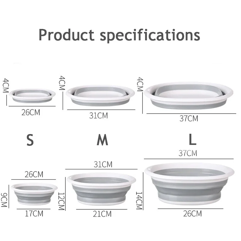 Lavabos portables en plastique, lavabos pliants, essentiels pour dortoir, seau pliable, lavabo, salle de bains, accessoires de cuisine