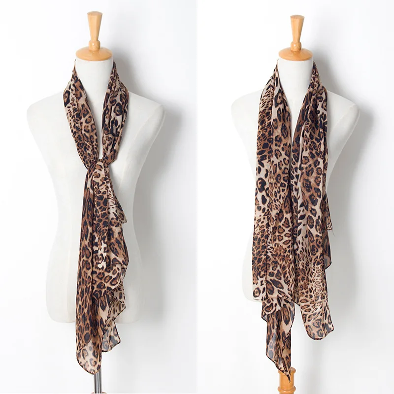 Châle Long de plage d'été en mousseline de soie, imprimé tête de mort, écharpe Mulim Hijab pour hommes et femmes, doux et fin, 50x150cm: green