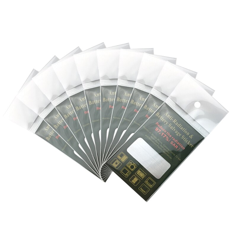 10 sztuk przeciw promieniowaniu tarcza ochronna ochrona EMF telefon komórkowy naklejki W0człek