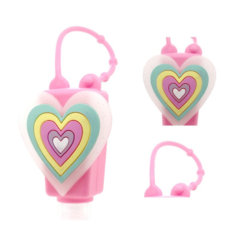 1 st silikon mini handsprit resebärbar säker gelhållare engångs ingen ren tvål dispenser hand gel hållare för barn