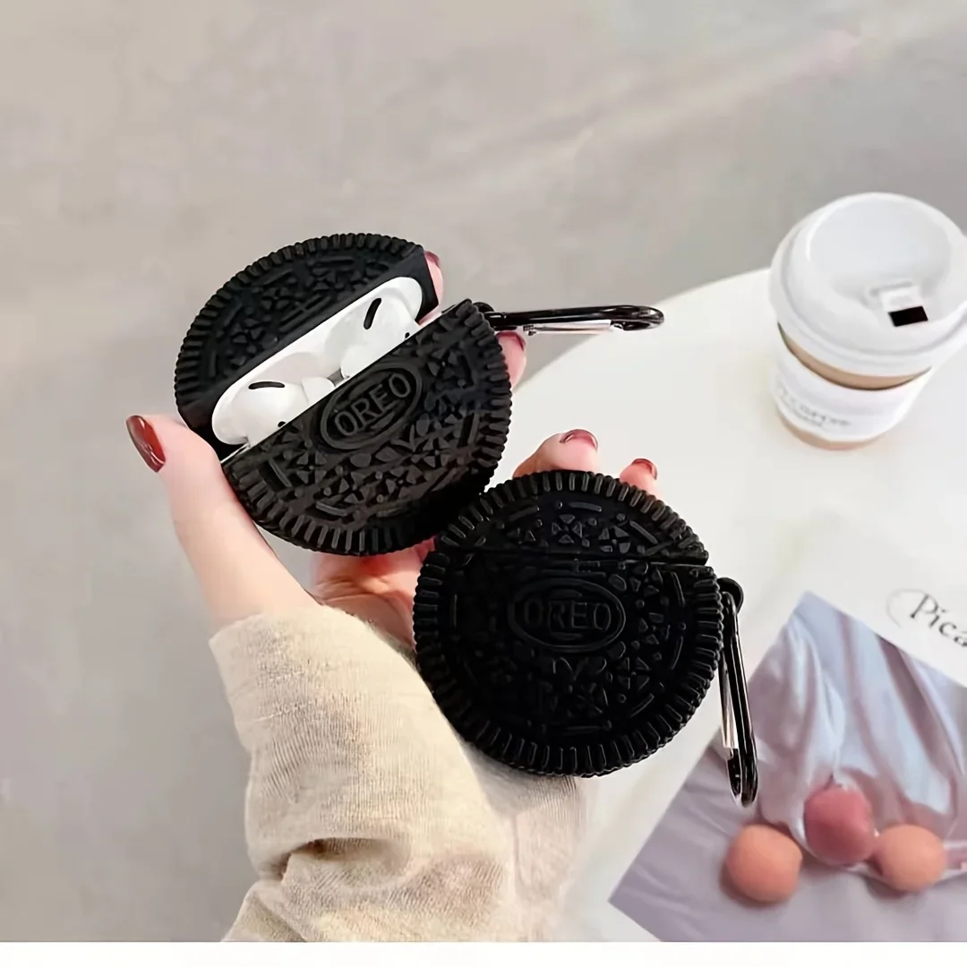 För realme buds air 5 pro öronsnäcksfodral 3d söt rolig kaka silikonfodral,, för realme buds air 6 pro fodral, för realme air 6