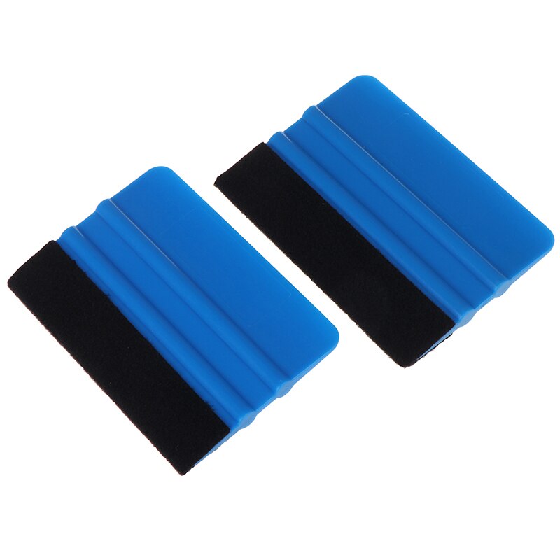 1pc Vinyl Wrap Film Card Squeegee Car Foil Wrapping Suede Felt Scraper Window Tint Tools Auto Car Styling Sticker Accessories