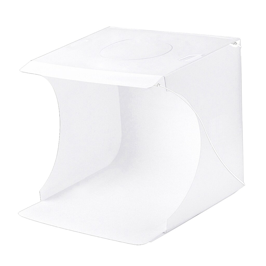 Mini LED Strip Photo Studio Photography Box Room Softbox + 6 Backdrops