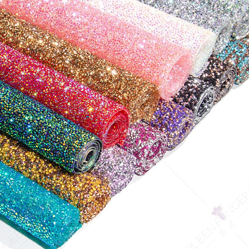 Nail art Tisch Matte Diamant Glänzende Hand Rest Salon Praxis Diskussion Kissen Waschbar Pad Kissen Nagel Tisch Matte Mit Strass