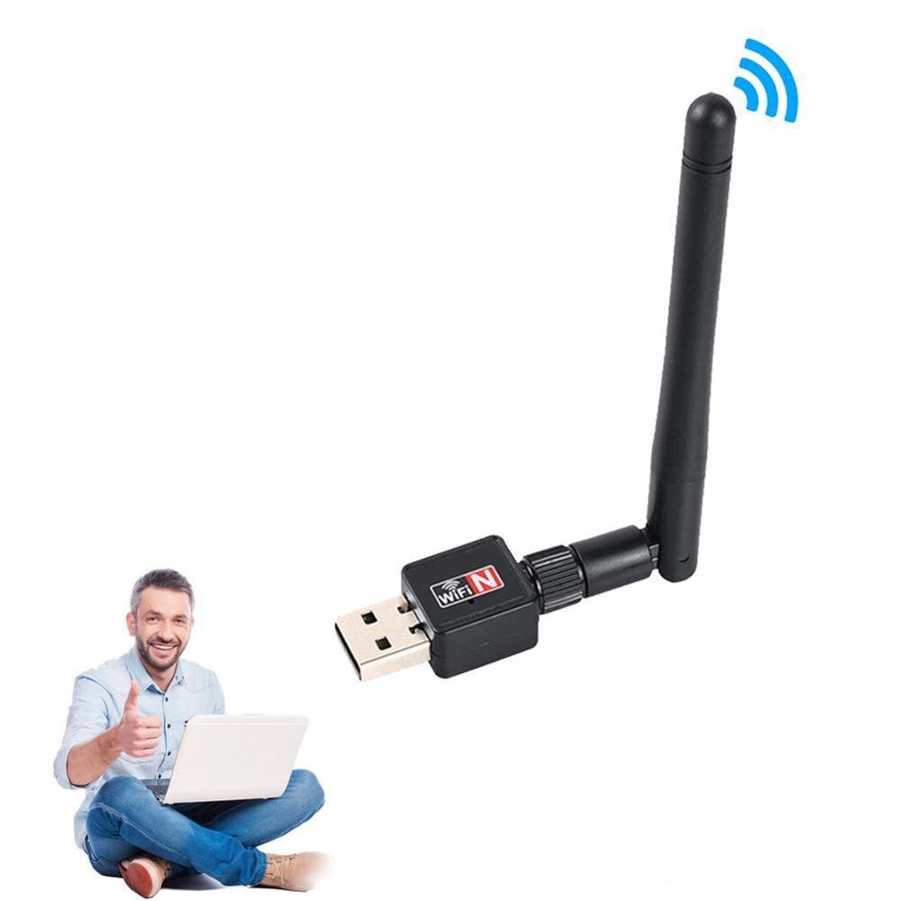 Network Card Mini USB WiFi Adapter Card 150 Mbps 2dBi WiFi WiFi adapter Receiver PC 2.4G Ethernet USB WiFi Dongle WiFi Ante X0W4