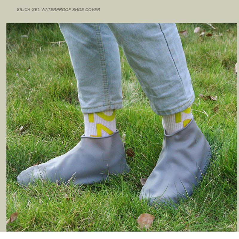 Waterdichte Laarzen Covers Regen Schoen Laarzen Cover Outdoor Antislip Siliconen Unisex Schoenen Beschermers Regen Laarzen Regenachtige Dagen Herbruikbare