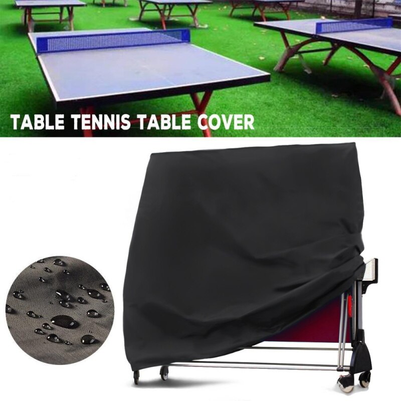 Waterdichte opvouwbare pingpongtafel beschermhoes, stevige opberghoes voor tafeltennis, stofdicht voor in de tuin